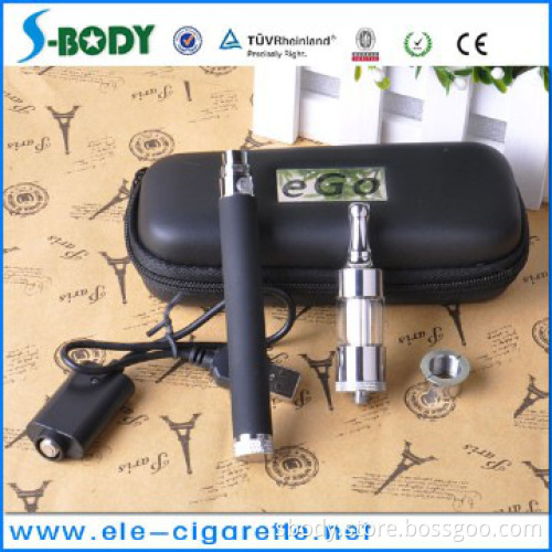 best hotsale e-cig eGo Twist starter kit with multiple clearomizers